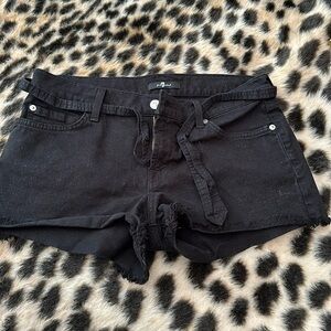 Black 7 shorts